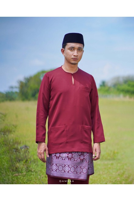 RTW BAJU MELAYU (JOHOR ) MAROON